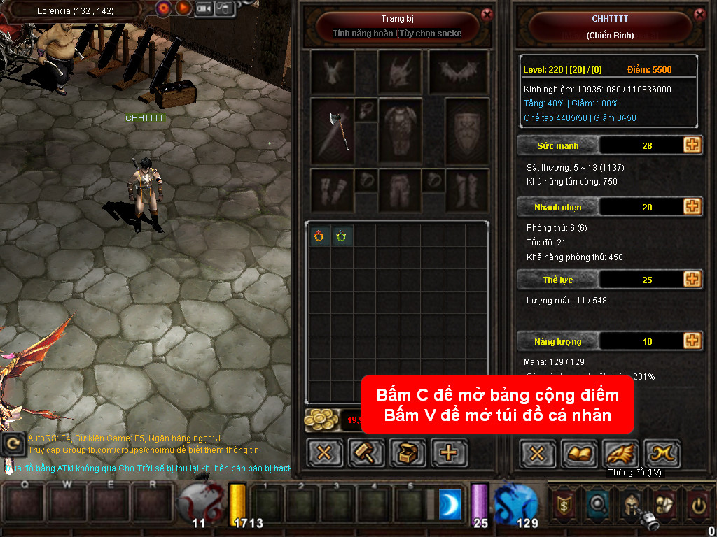 Chức năng chính của Game MU Thái Dương